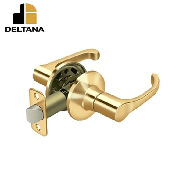 Deltana - Manchester Lever Passage - 2-3/8" Backset - 1-3/8" - 2" Door Thickness - Universal Handing - Optional Finish