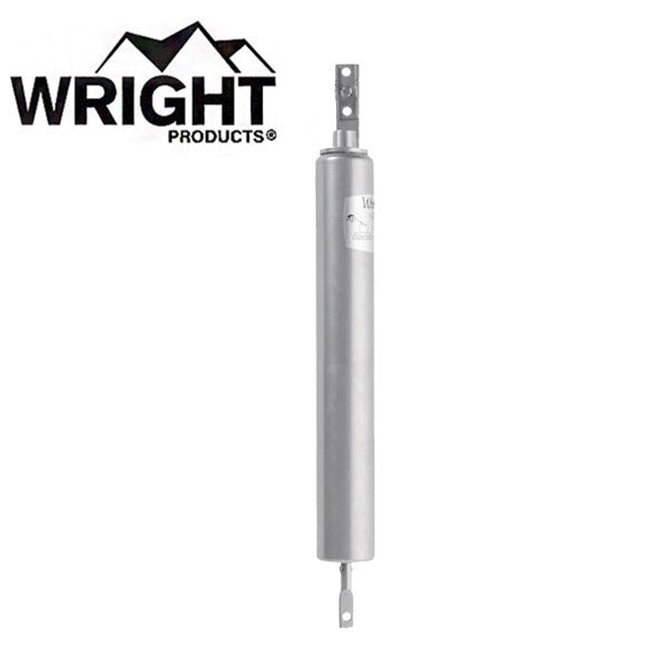 Wright - V170 - Heavy Duty - Pneumatic Screen and Door Closer - Out Swinging - Wood / Metal Doors - 90° Opening - Aluminum