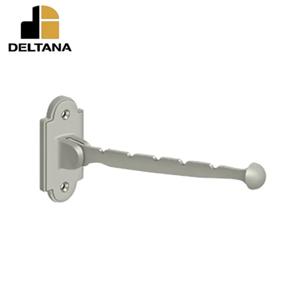 Deltana - Valet Hook - 7" Projection - 3-1/4" Base Size - 2-1/8" Center To Center - Optional Finish