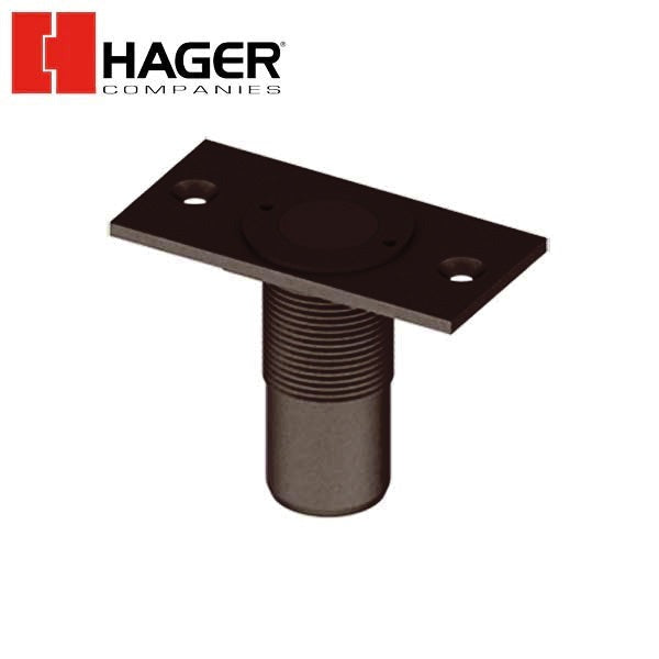 Hager - 280X - Dust Proof Strike with Removable Plate - Optional Finish