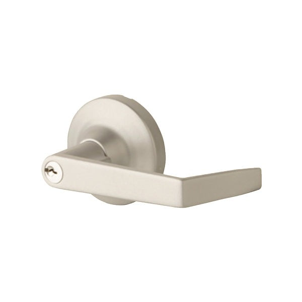 Falcon - 214-KIL-NL - Exit Device Trim Lever - Rose Night Latch Function - Satin Stainless Steel - US32D - Grade 1