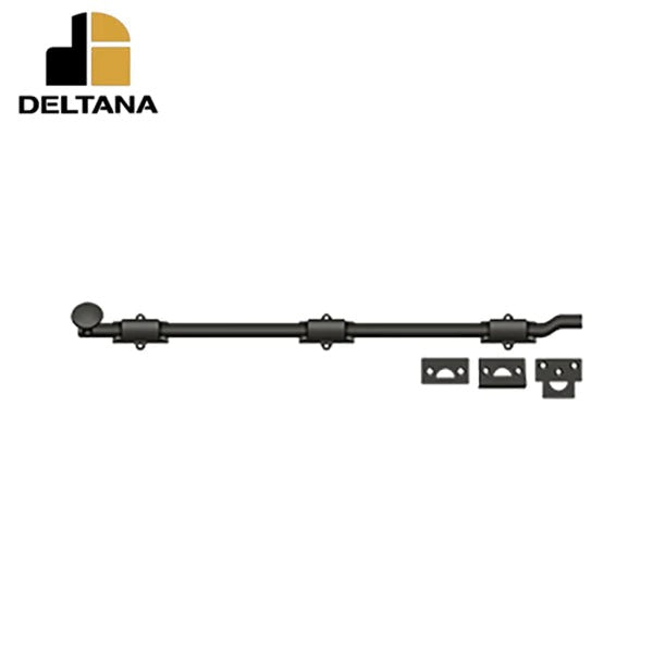 Deltana - 24" Surface Bolt w/ Offet - Heavy Duty