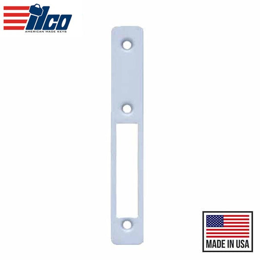 Ilco - Faceplate - Deadbolt - Flat - No Hand - 628 - Aluminum