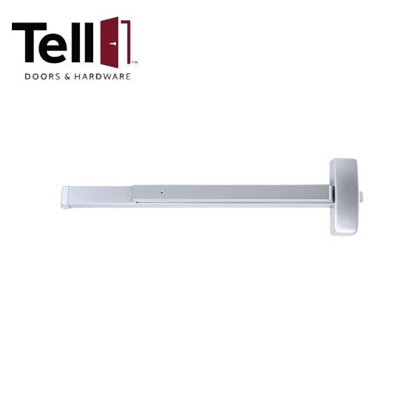 TELL - F7300 - Rim Exit Device - Grade 1 - Surface Mounted - Stainless Steel - Fire Rated - 36"