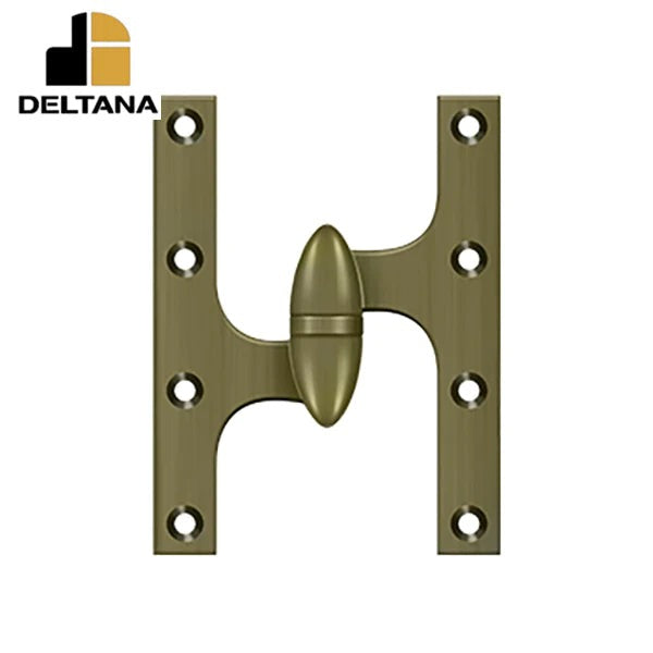Deltana - 6" x 4-1/2" Hinge - Left Handed - Optional Finish