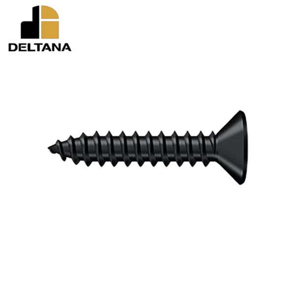 Deltana - Wood Screw - SB - #10 x 1" - Optional Finish
