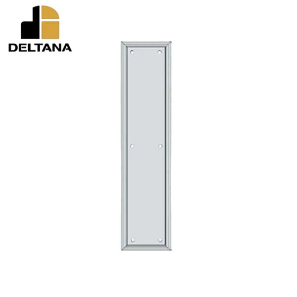 Deltana - Framed Push Plate - Heavy Duty - 3 1/2" x 15" - Optional Finish