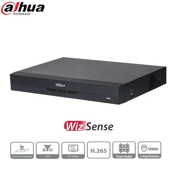 Dahua / HDCVI DVR / 16 Channels / Analytics+ / Mini 1U / Penta-brid / 6MP / 1080p / No HDD / X51C3E