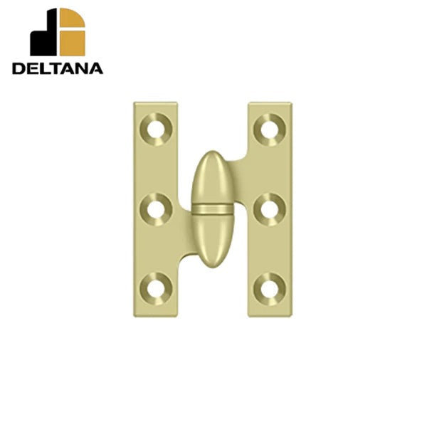 Deltana - 2" x 1-1/2" Hinge - Left Handed - Optional Finish