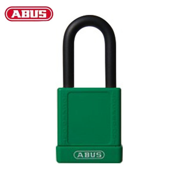Abus - 19602 - Plastic-Covered Aluminum Core Padlock 74/40 - Optional Keying - Optional Finish - 6 Pack