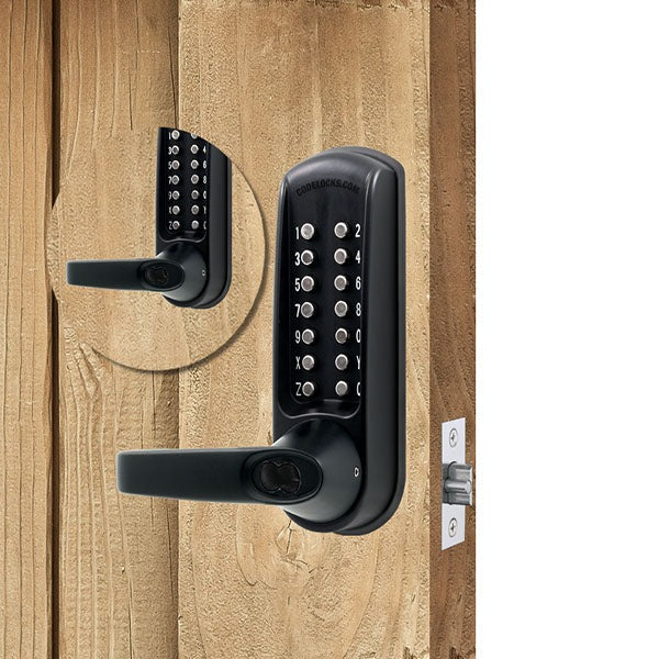 CodeLocks - CL610 - Mechanical Lock - Heavy Duty - Optional Backset - Tubular Latchbolt - Double Sided - Optional Cylinder Prep - Optional Finish - Grade 2
