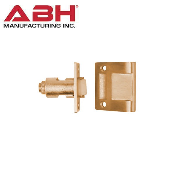 ABH - 1898 Roller Latch with Extended Lip Cast Strike - Optional Finish