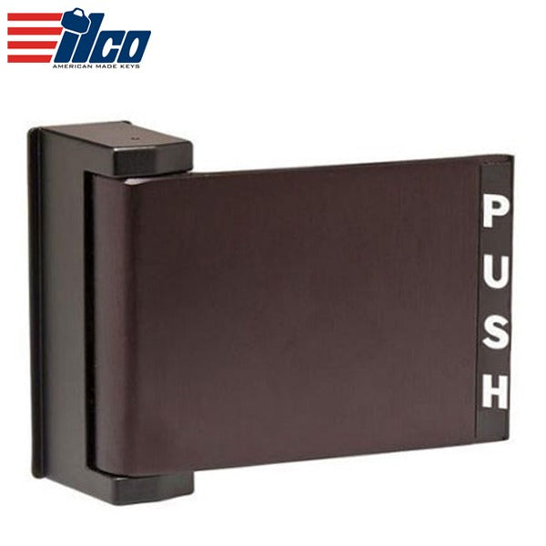 Ilco - 459 Original Paddle Lever - Push to Left - Duronotic Bronze