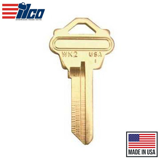 Ilco - WK2-BR WESLOCK Key Blank