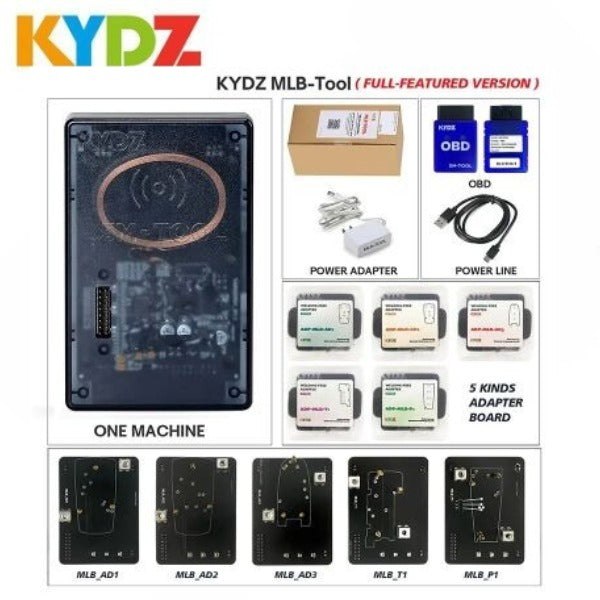 KYDZ - MLB (5M Tool) Key Programmer for VAG 2016+ - With OBD Bluetooth 5 Adapters