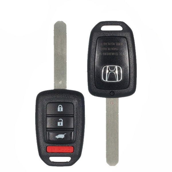 2017-2021 Honda CR-V - Civic / 4-Button Remote Head Key / PN: 35118-TLA-A00 / MLBHLIK6-1TA (433 MHz) (OEM)