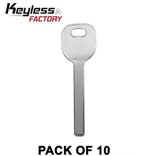 Keyless Factory - 10 x GM HU100 High Security Test Blade (10 PACK) (AFTERMARKET)