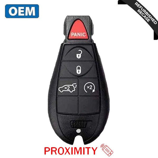 2009-2013 Jeep Grand Cherokee / 5-Button Fobik / PN: 56046735AH / IYZ-C01C (OEM Recase)