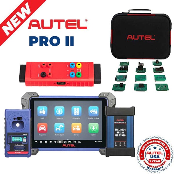 Autel - IM608 PRO II + G-BOX3+ IMKPA Expanded Key Programming Accessories - Automotive Programming Bundle