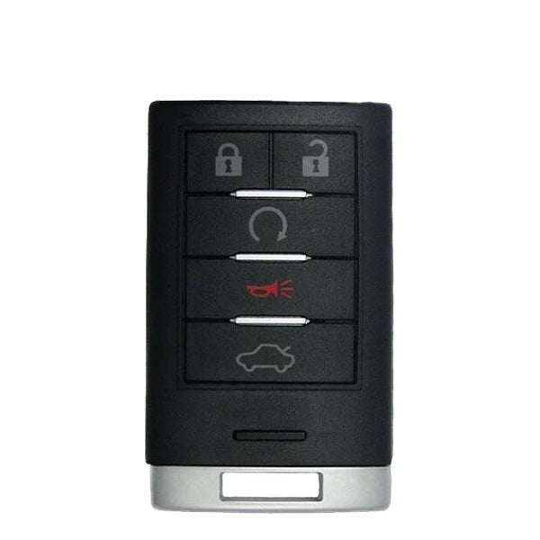 2008-2015 Cadillac / 5-Button Smart Key / PN: 25943676 / M3N5WY7777A (OEM RECASE)