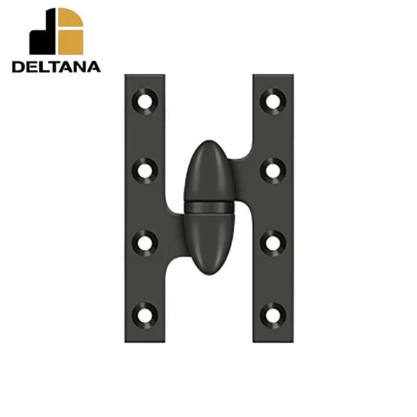 Deltana - 5" x 3-1/4" Hinge - Left Handed - Optional Finish