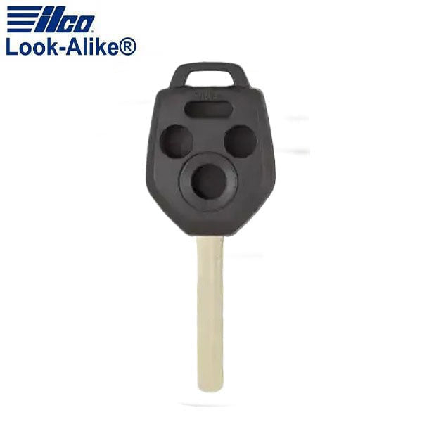 Ilco - 2008-2010 Subaru - SUB1-3B - 4-Button Remote Head Key SHELL (SIDEWINDER) (AFTERMARKET)