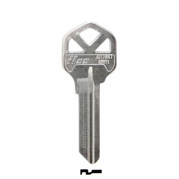 Ilco - A1176KT-KW11 TITAN Key Blank - 6 Pin or Disc