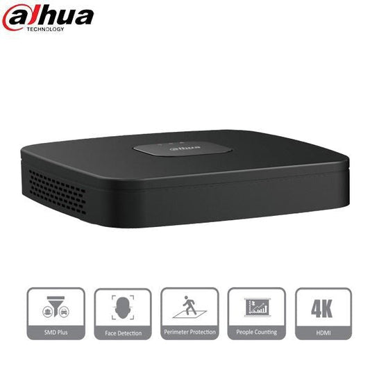 Dahua / 8 Channel / 8MP / 4K NVR / 1 SATA / 4TB HDD / DH-N41C2P4