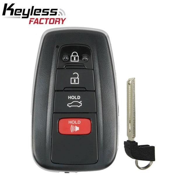 4 x 2019 Toyota Avalon / 4-Button Smart Key / HYQ14FBE / 0410 (AFTERMARKET) (BUNDLE OF 4)