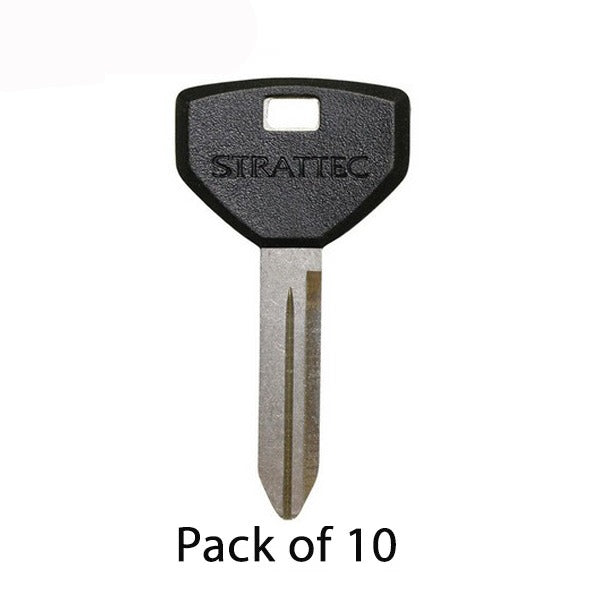 Chrysler / Dodge / Jeep Y154-P / 692350 Plastic Head Key (Strattec) (Pack Of 10)