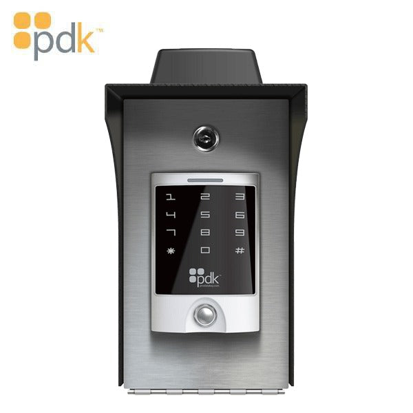 PDK - Pedestal IO - Outdoor Pedestal Mount Enclosure - with Pre-Installed Single Gang Reader (Wireless)