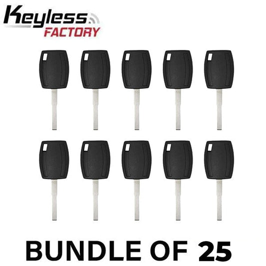 25 x H94 / HU101 / Ford Transponder Key SHELL (No Chip) (AFTERMARKET) (BUNDLE OF 25)