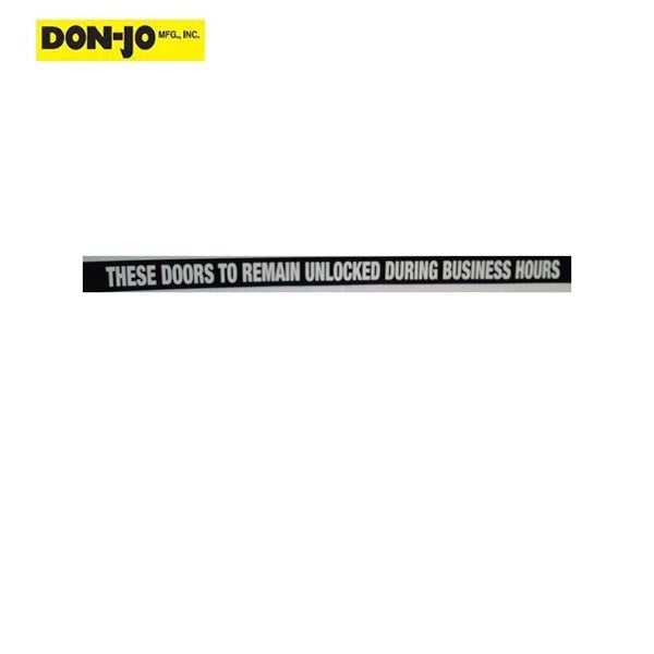 Don-Jo - DD 4 - Door Decal