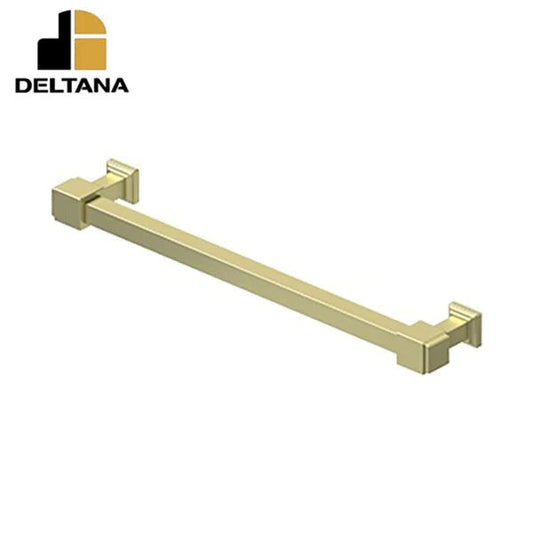 Deltana - Decorative Cabinet Pull - 7" - Manhattan - Solid Brass - Optional Finish