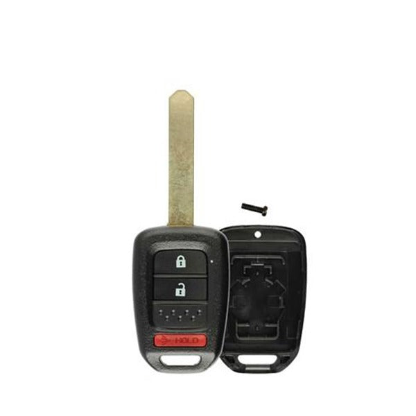 2013-2017 Honda CR-V Crosstour / 3-Button Remote Head Key SHELL / HO-03-PT / MLBHLIK6-1T (AFTERMARKET)