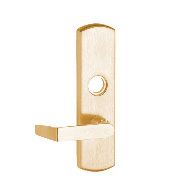 Von Duprin - 996L - Exit Device Trim - Night Latch - Rim/Vertical Rod Prep - 06 Lever Style - Bright Brass - Left Hand Reverse