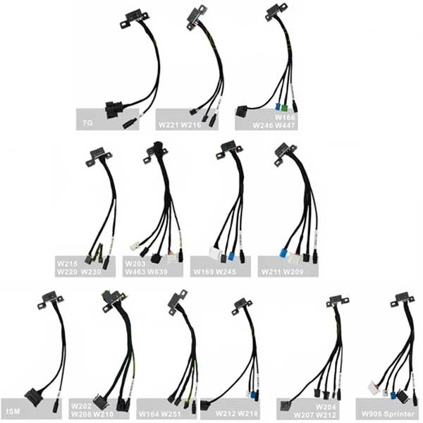 EIS ELV Cluster ISM 7G Test Platform Cable for Mercedes-Benz