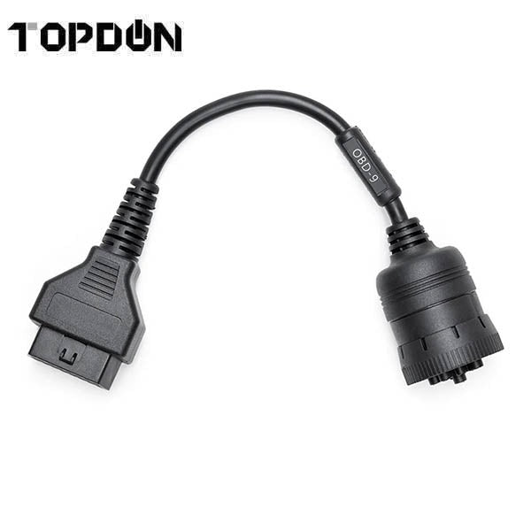 TOPDON - HD-KIT - HD 1 Year Heavy Duty Updates Software Card w/ 6-Pin & 9-Pin Connector Cables ( machine sold separately )