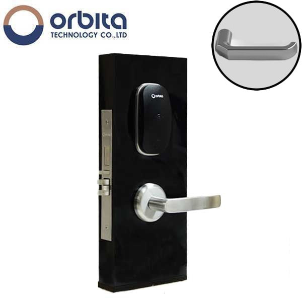 Orbita - S3078 - Mortise Hotel Lock - SPLIT Design - RFID - Optional Lever Style - 6 VDC - Optional Finish - Grade 2