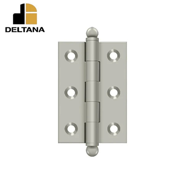 Deltana - 2-1/2" x 1-11/16" Hinge - w/ Ball Tips - Optional Finish