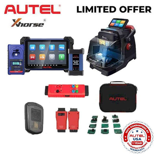 Autel IM608 Pro II Full Kit & Xhorse Dolphin 2 XP-005L - Key Cutting and Programing Bundle (Autel USA)