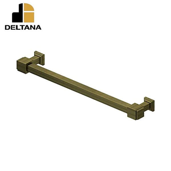 Deltana - Decorative Cabinet Pull - 7" - Manhattan - Solid Brass - Optional Finish