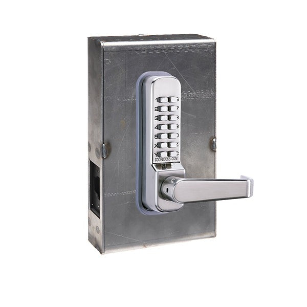 CodeLocks - CL415 Gate Box Kit - Mechanical Lock - Medium Duty - Tubular Latch Bolt Gate Box Kit - Passage Function - Optional Finish