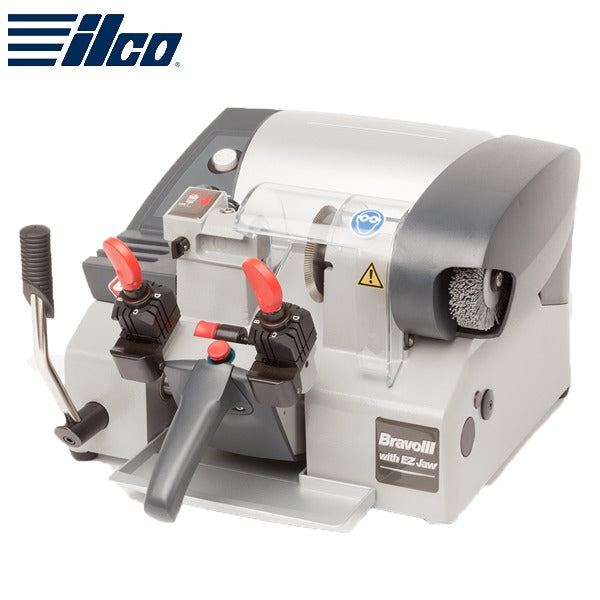Ilco - Silca Bravo III - Semi-Automatic Cut Key Duplicator w/ EZ-Jaw - 120V - Factory Refurbished