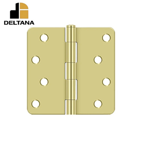 Deltana - 4" x 4" x 1/4" Radius Hinge - Residential - Optional Finish