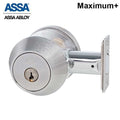 ASSA - 7000 Series - Maximum+ - Double Cylinder Deadbolt with Security Guard - KA - 626 - Satin Chrome - Grade 1