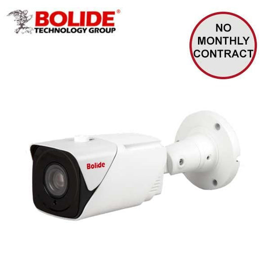 Bolide - BN8037 - IP / 5MP / Bullet Camera / Motorized Varifocal / 5.0-50mm Lens / NDAA Compliant / Outdoor / IP67 / 80m IR / 12VDC - POE / White
