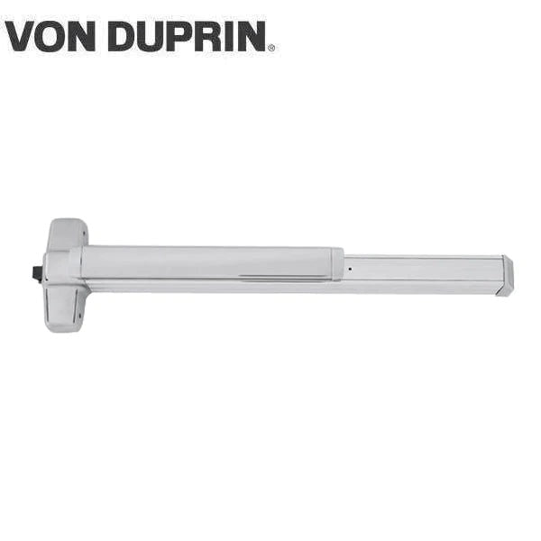 Von Duprin - 98EO - Panic Rim Exit Device - 3ft Length - Exit Only - Field Reversible - Aluminum Anodized - Grade 1