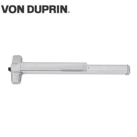 Von Duprin - 98EO - Panic Rim Exit Device - 3ft Length - Exit Only - Field Reversible - Aluminum Anodized - Grade 1