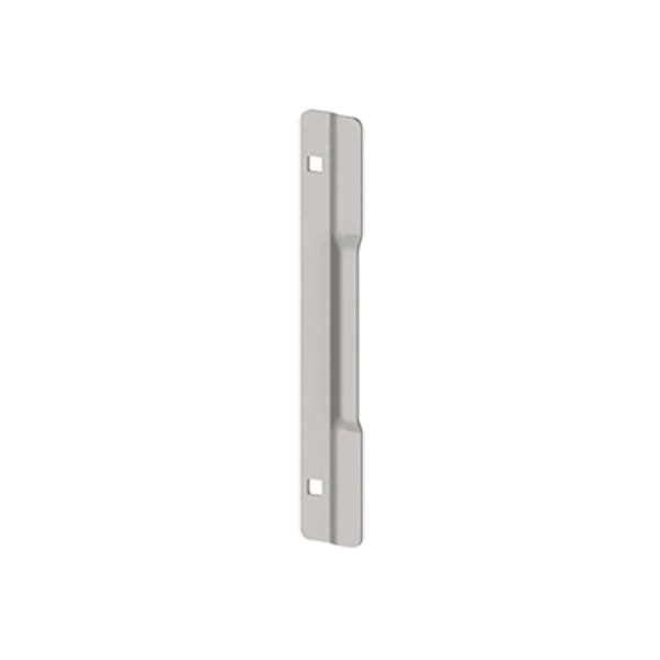 Hager - 345D - Latch Protector Plate - Satin Stainless Steel